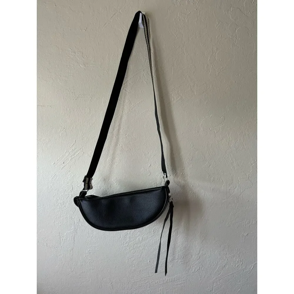 NWT Black Crossbody Sling / Belt Bag/ Fanny Pack with Adjustable Strap